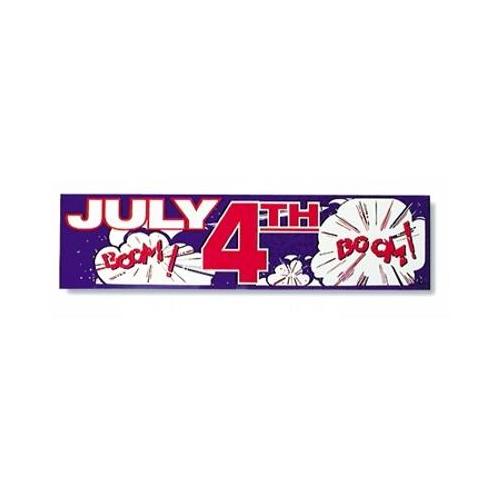 July 4th - Boom Bumber Sticker vinyl