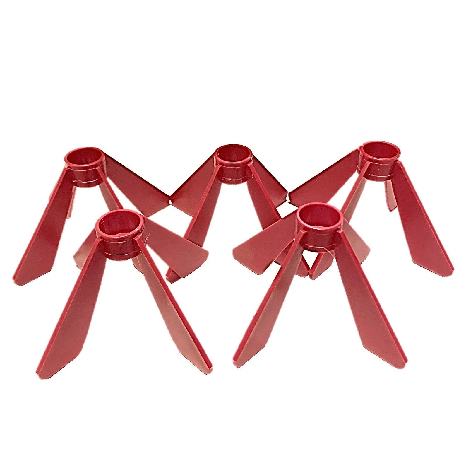 10 Piece Missile Wings - Small Red