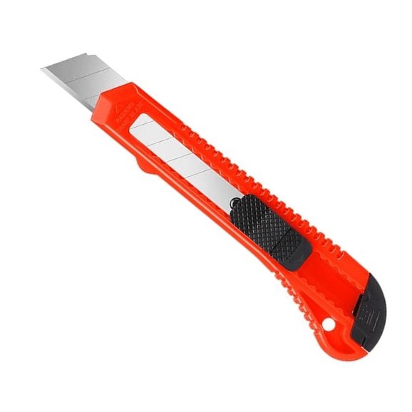 Retractable Box Cutter - Red