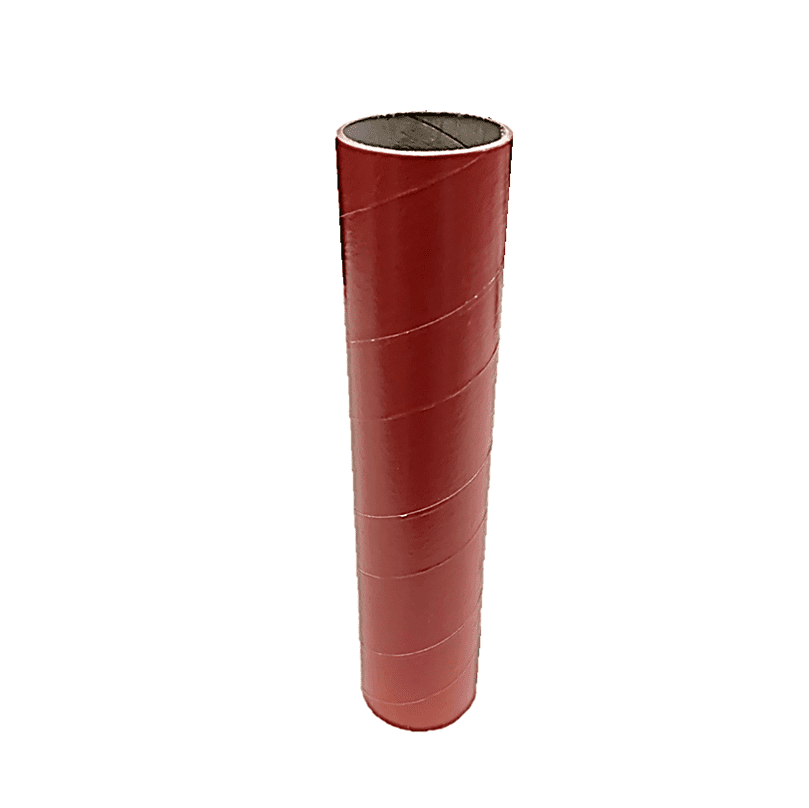 3" id - 15" long - .150" wall Kraft Tube Red