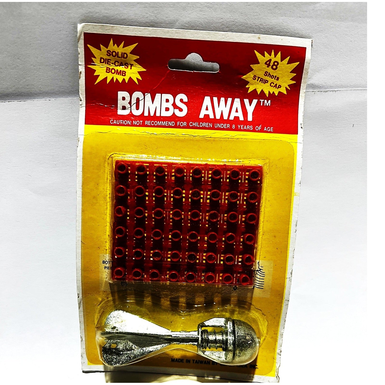 Vintage Bombs Away Cap Toy