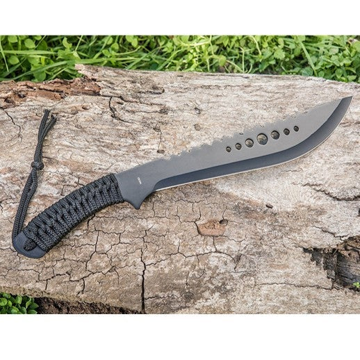 15.5" Black Stainless Steel Machete