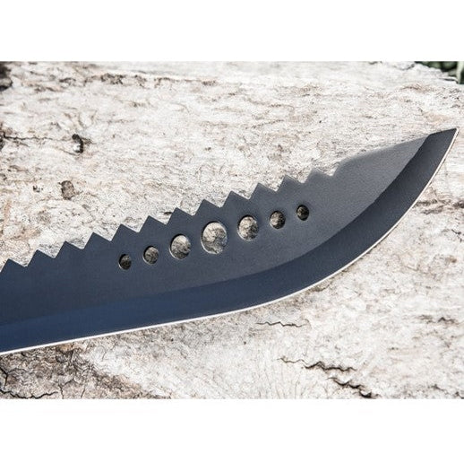 15.5" Black Stainless Steel Machete