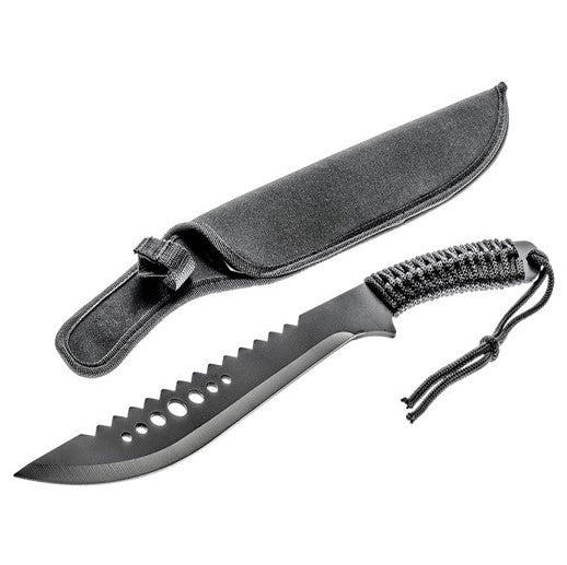 15.5" Black Stainless Steel Machete