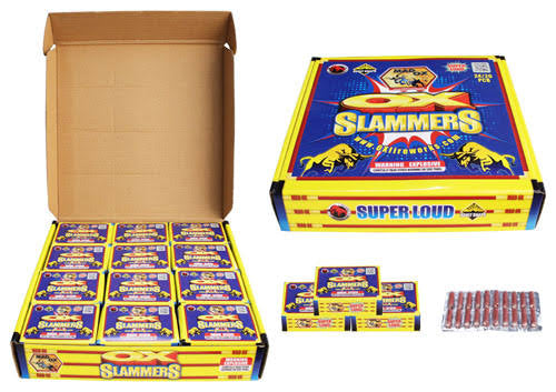 Slammers Mandarin Snaps - Mad Ox Adult Snaps - 4 packs