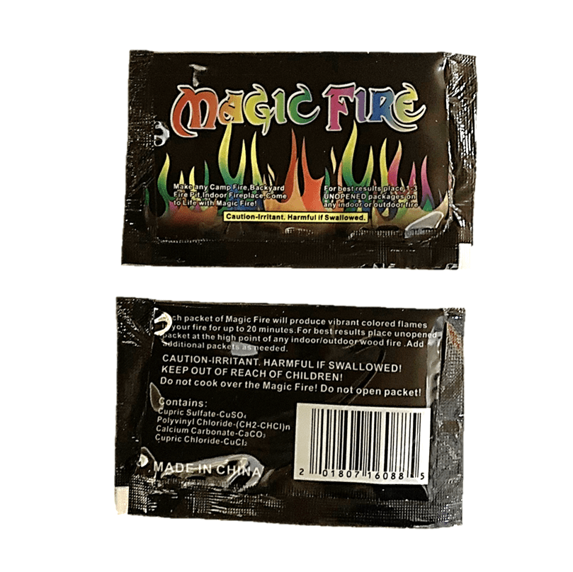 Magic Fire Fail Magic Fire - 288 Packs - 15 grams ea β Pyro Direct