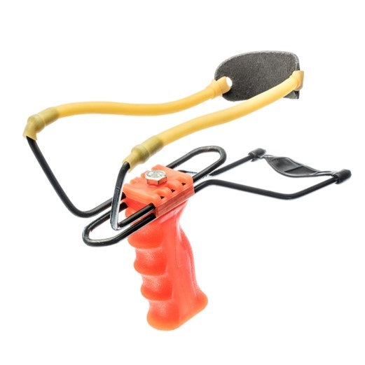 Elastic Slingshot with Glass Ball Ammunition