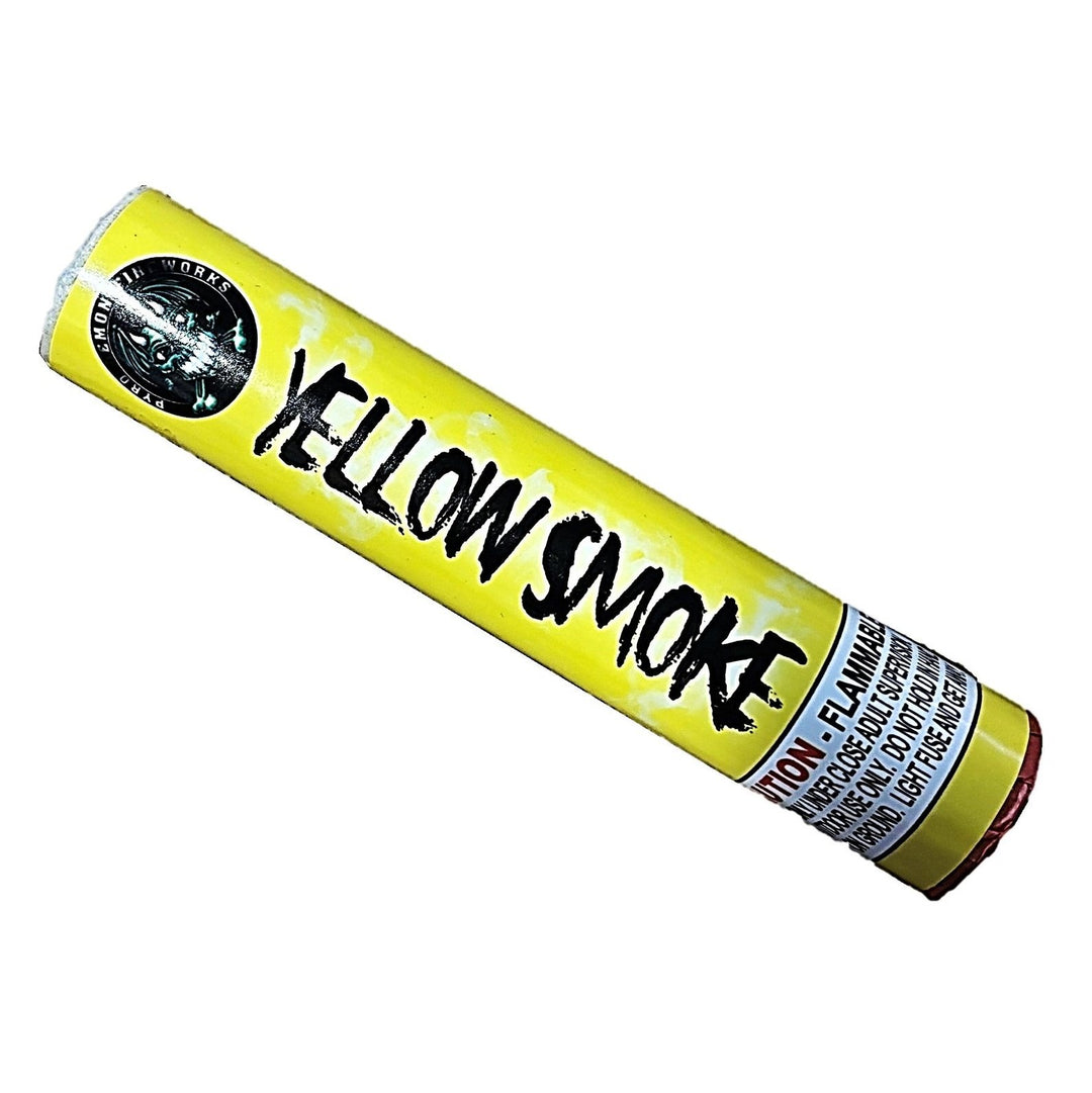 Yellow Smoke Bomb - Box of 30 – Pyro Direct
