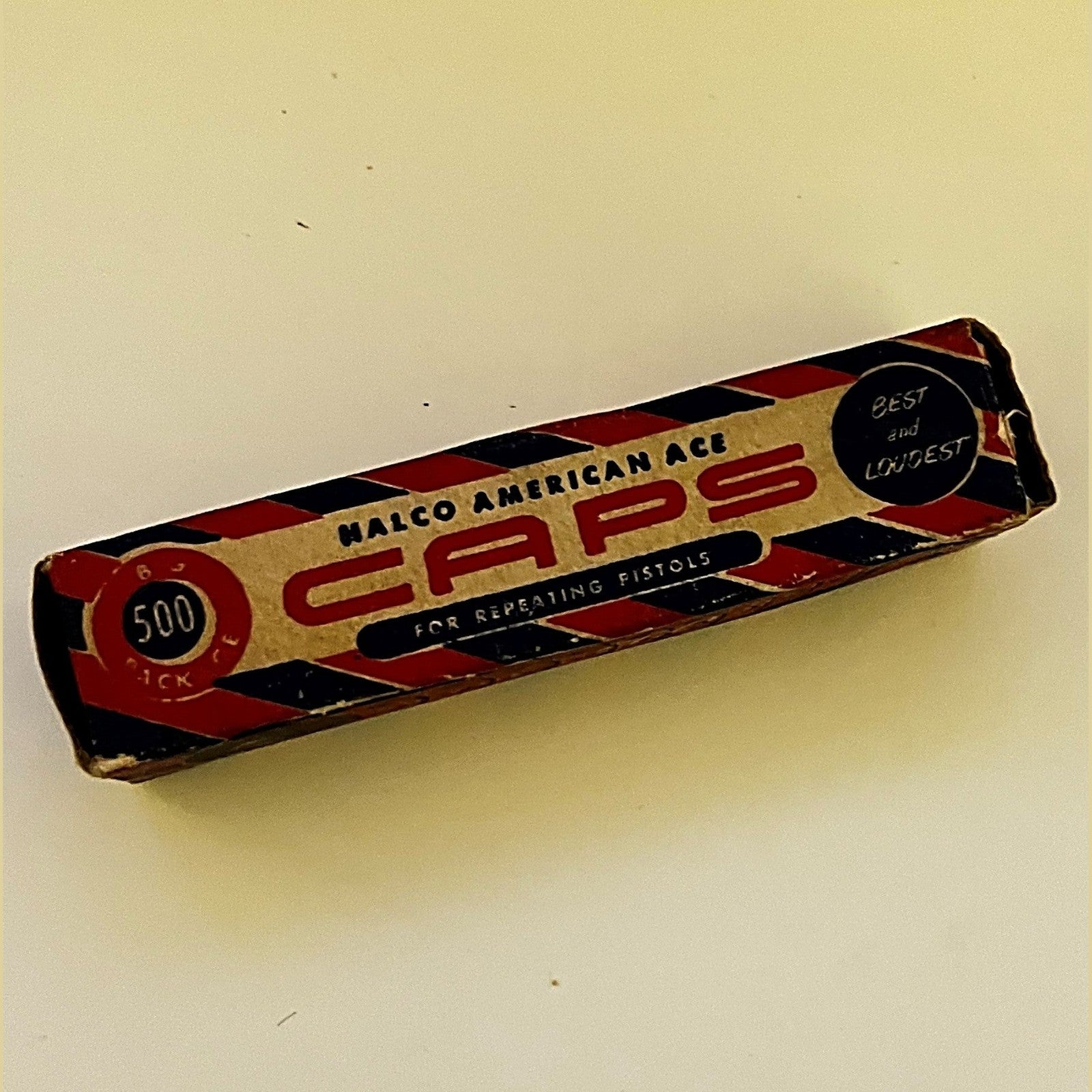Vintage Halco American Ace Roll Caps