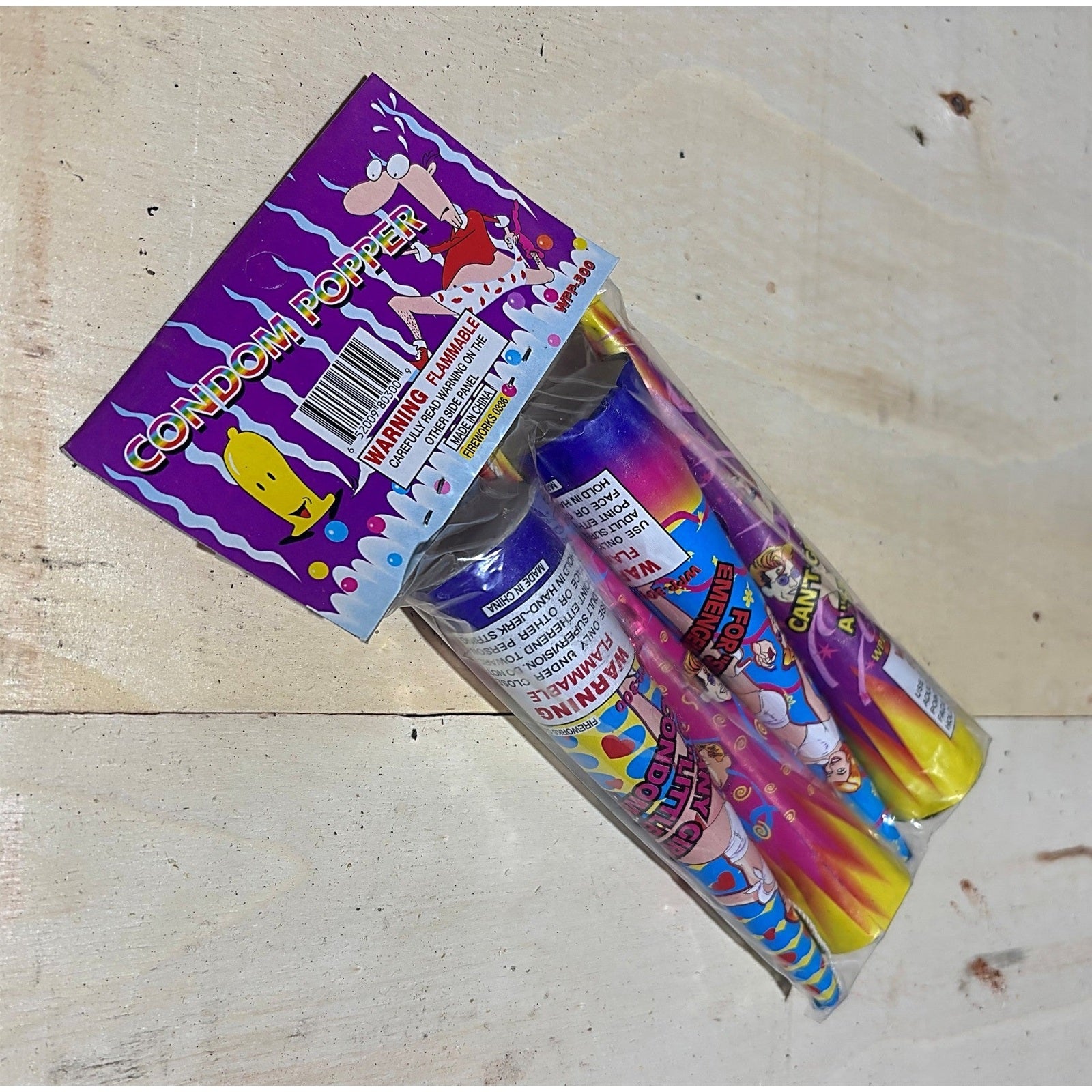 Vintage Condom Party Popper