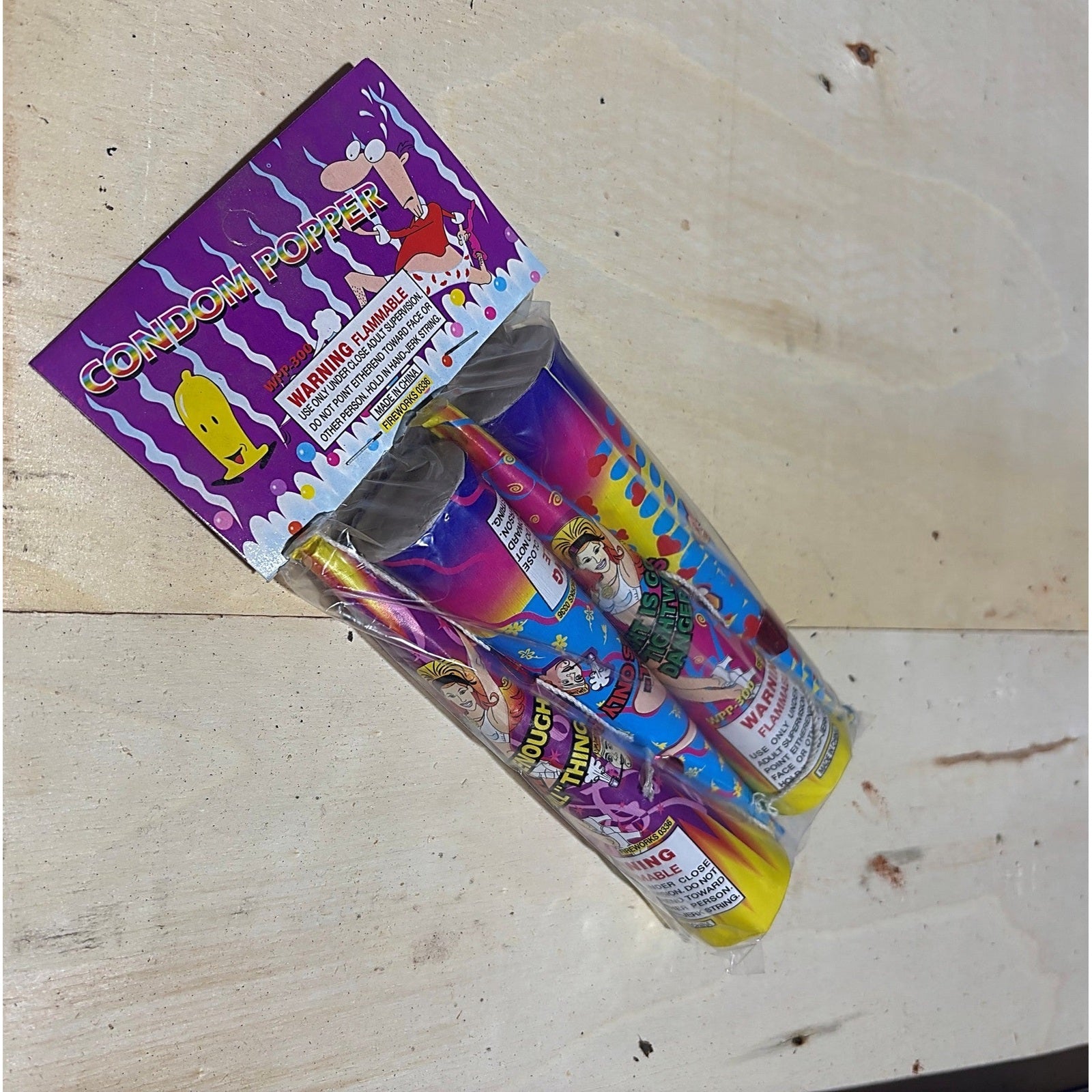 Vintage Condom Party Popper