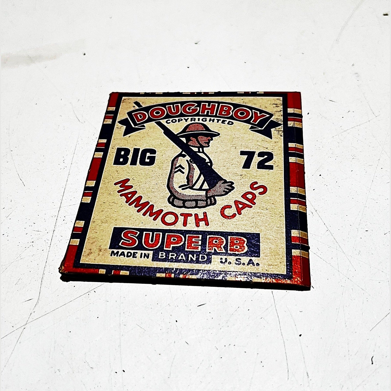Vintage Doughboy Big 72 Mammoth Caps