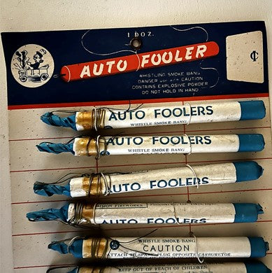 Vintage Auto Fooler Full Retail Display ICC Class C