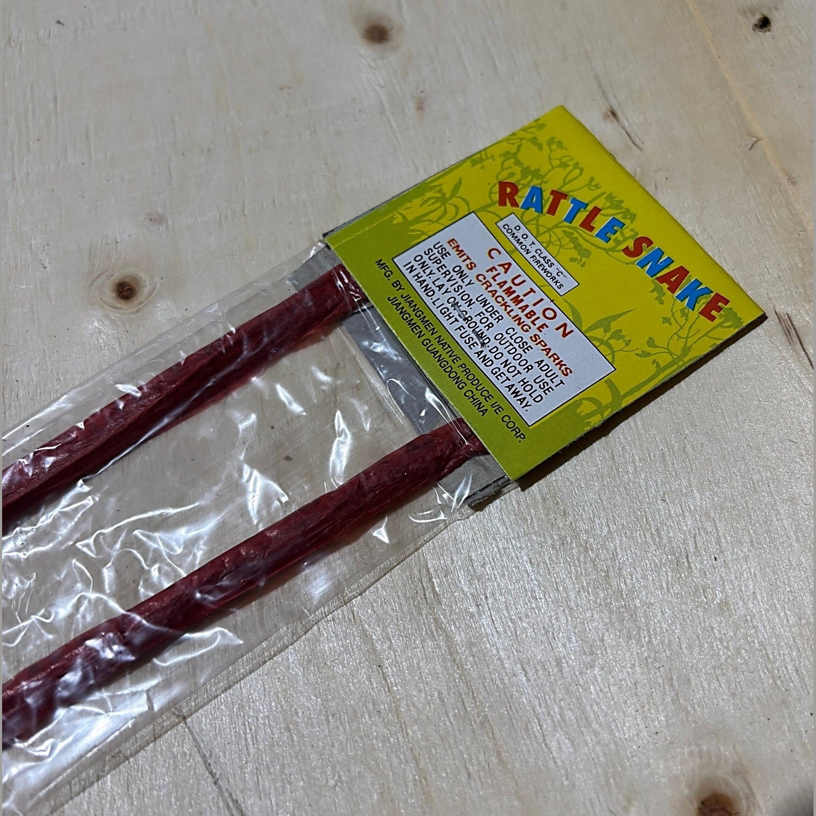 Vintage DOT Rattle Snake