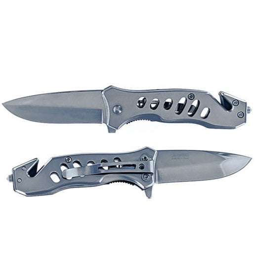 Spring Assisted Rescue Pocket Knife