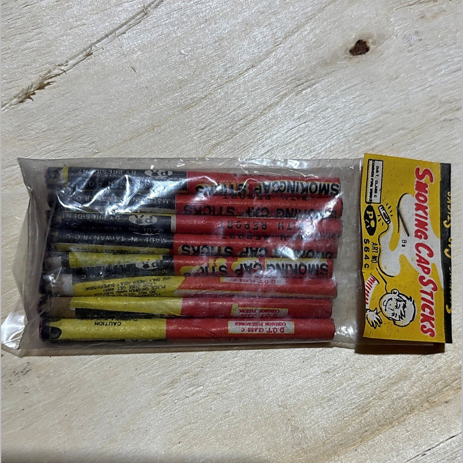Vintage DOT Smoking Cap Sticks