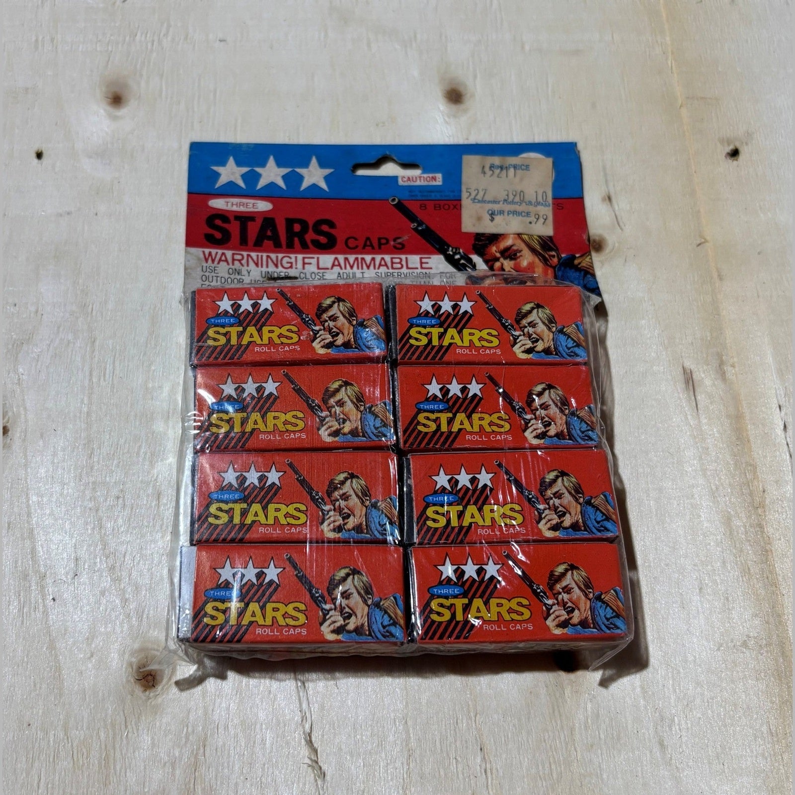 Vintage Three Stars Caps