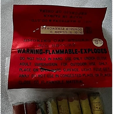 Vintage DOT Smoking Cap Sticks