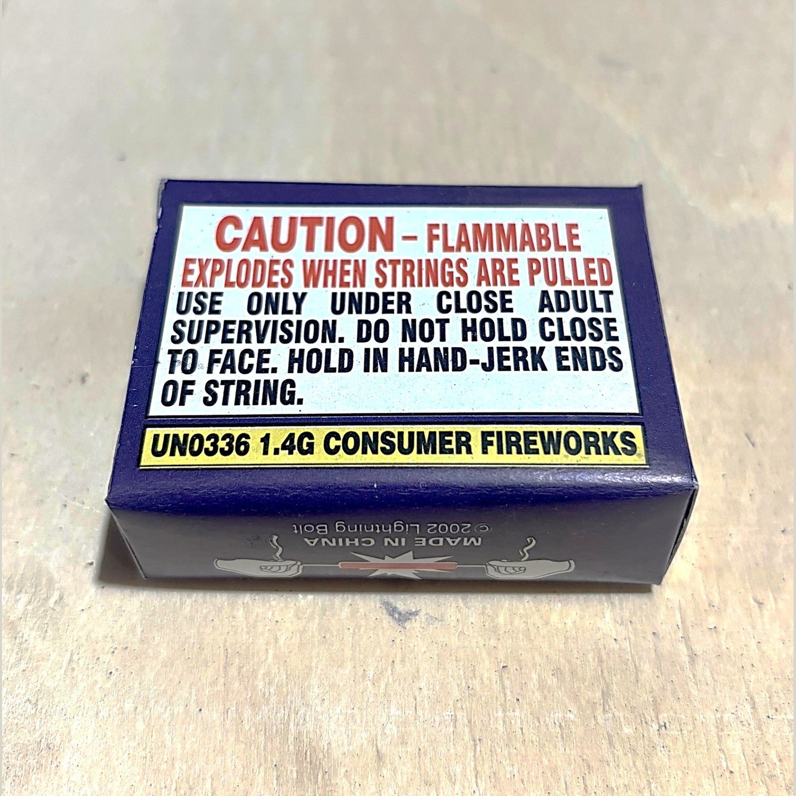 Vintage Lightning Bolt Mini Bombs Booby Traps