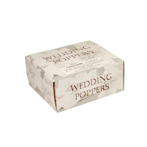 72pc Wedding Party Poppers in Display Box