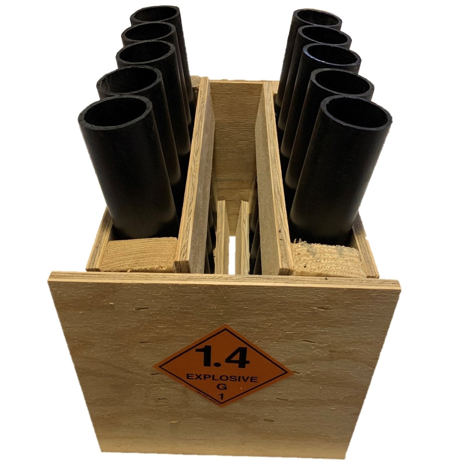 Pyro Revenant Rack 10 Shot Rack Fan with 15