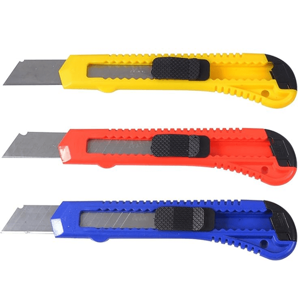 Retractable Box Cutter 3 Pack – Pyro Direct
