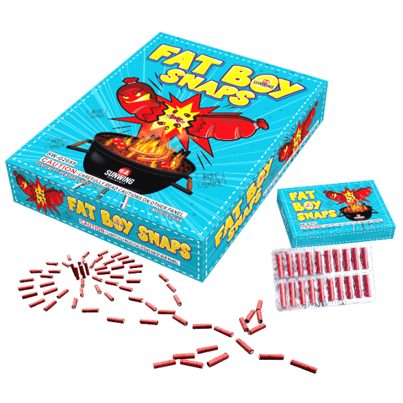 Fat Boy Adult Snaps - 144 Boxes